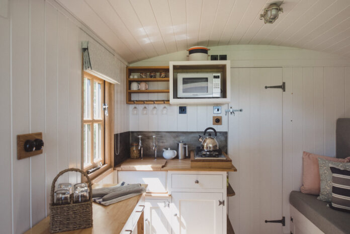 East Sussex Meadow Escape - kitchen area