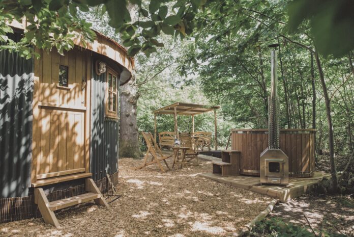 East Sussex Woodland Escape exterior