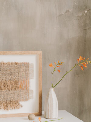 Small handwoven textile art - Bay Small VI