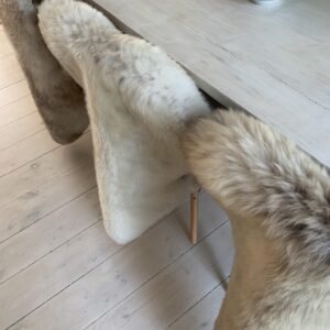 Light Brown Sheepskin Rug - Image 4