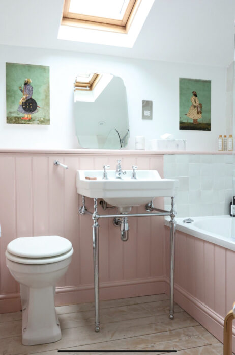 Bathroom at Spring Cottage, Cotswolds