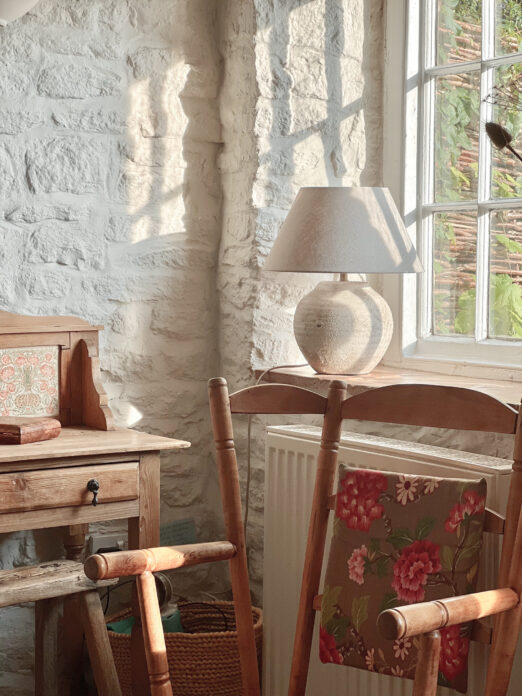 Interior details at Spring Cottage, Cotswolds