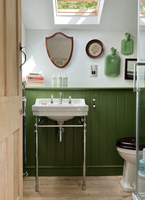 Bathroom at Spring Cottage, Cotswolds