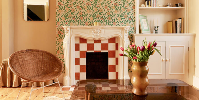 Colourful interiors at Dane Park House